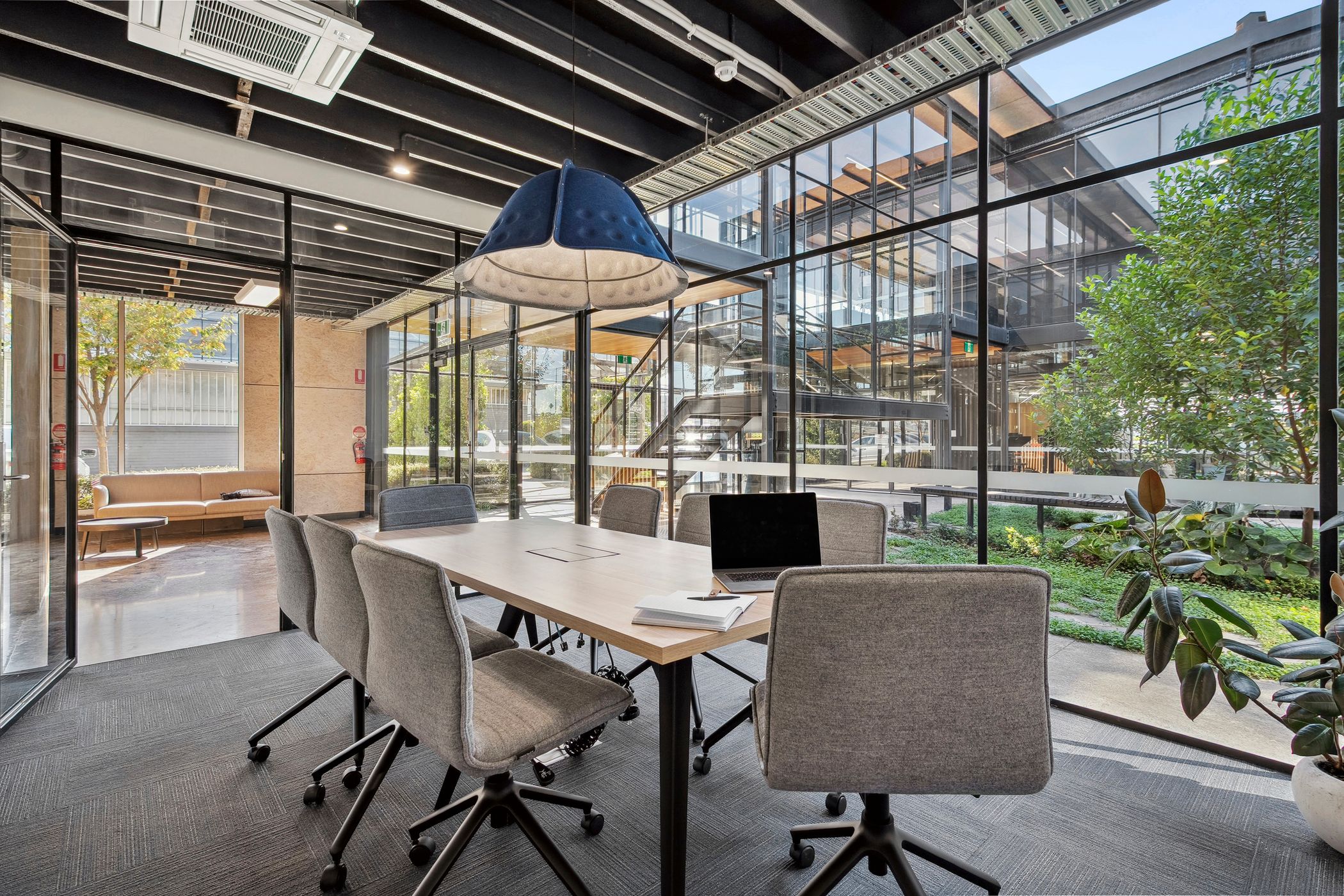 Office fit out by Hamilton Group at Glass House