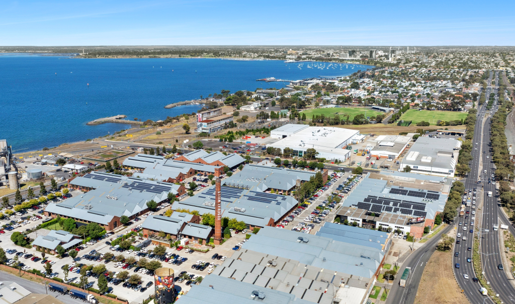 Pivot City aerial shot